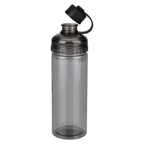 Transparent Sports Bottle 23 Oz. Black