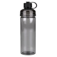 Transparent Sports Bottle 23 Oz. Black