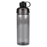 Transparent Sports Bottle 23 Oz. Black