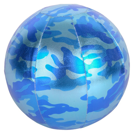 Metallic Fabric Camo Ball 9" (3 Assorted)