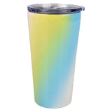 Stainless Steel Tumbler with Slide Lid, Glossy Gradient 17 oz