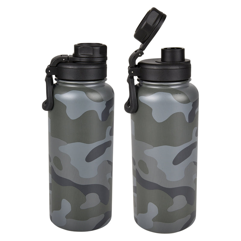 Camo Sports Bottle 34 Oz.