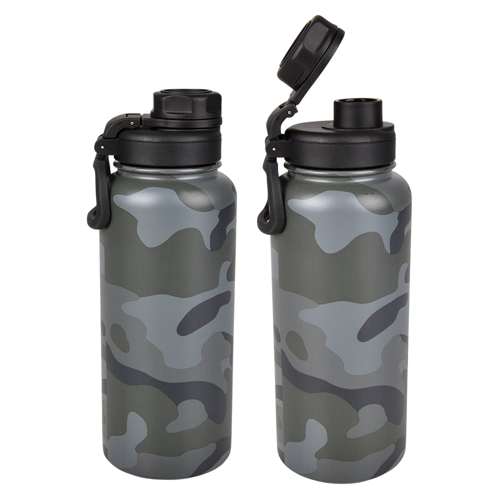 Camo Sports Bottle 34 Oz.
