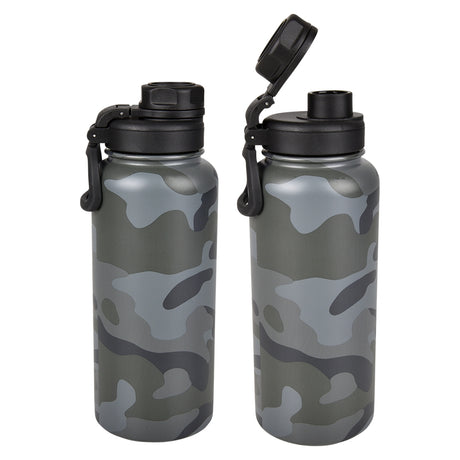 Camo Sports Bottle 34 Oz.