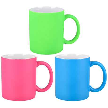 Neon Ceramic Mug 11 Oz. (1 EA)