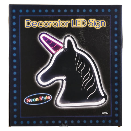 LED Neon Unicorn Hanging Rope Lamp (1 EA)