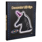 LED Neon Unicorn Hanging Rope Lamp (1 EA)
