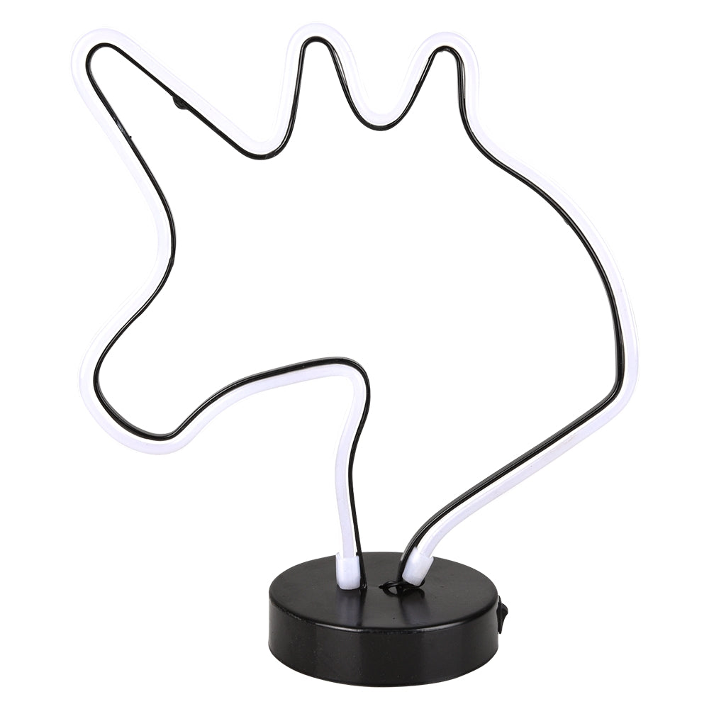 LED Neon Table Lamp Unicorn 11.5"