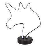 LED Neon Table Lamp Unicorn 11.5"