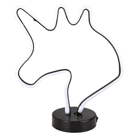 LED Neon Table Lamp Unicorn 11.5"