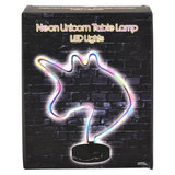 LED Neon Table Lamp Unicorn 11.5"
