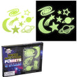 Glow Planet And Stars Stick Ups (295 Pcs)