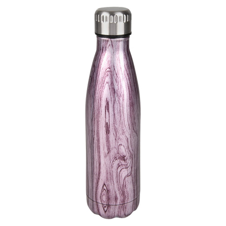 Double Wall Sports Bottle - Charcoal Wood 17 Oz.
