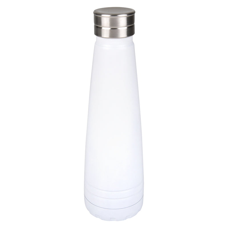 Sports Bottle 13.5 Oz White Matte