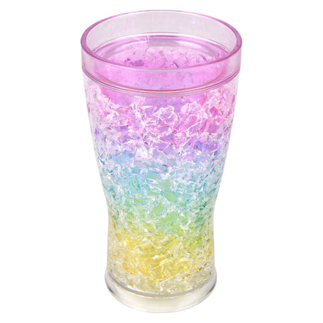 Rainbow Freezer Tumbler 15 Oz