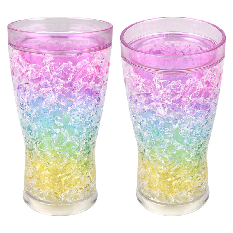 Rainbow Freezer Tumbler 15 Oz
