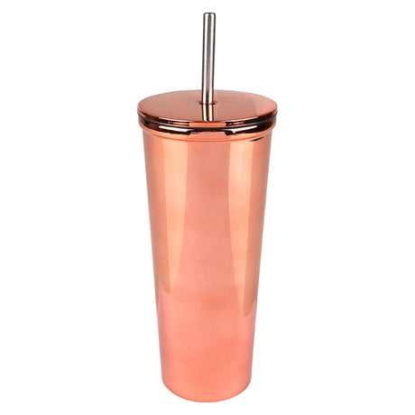 Double Wall Tumbler 24 Oz Rose Gold
