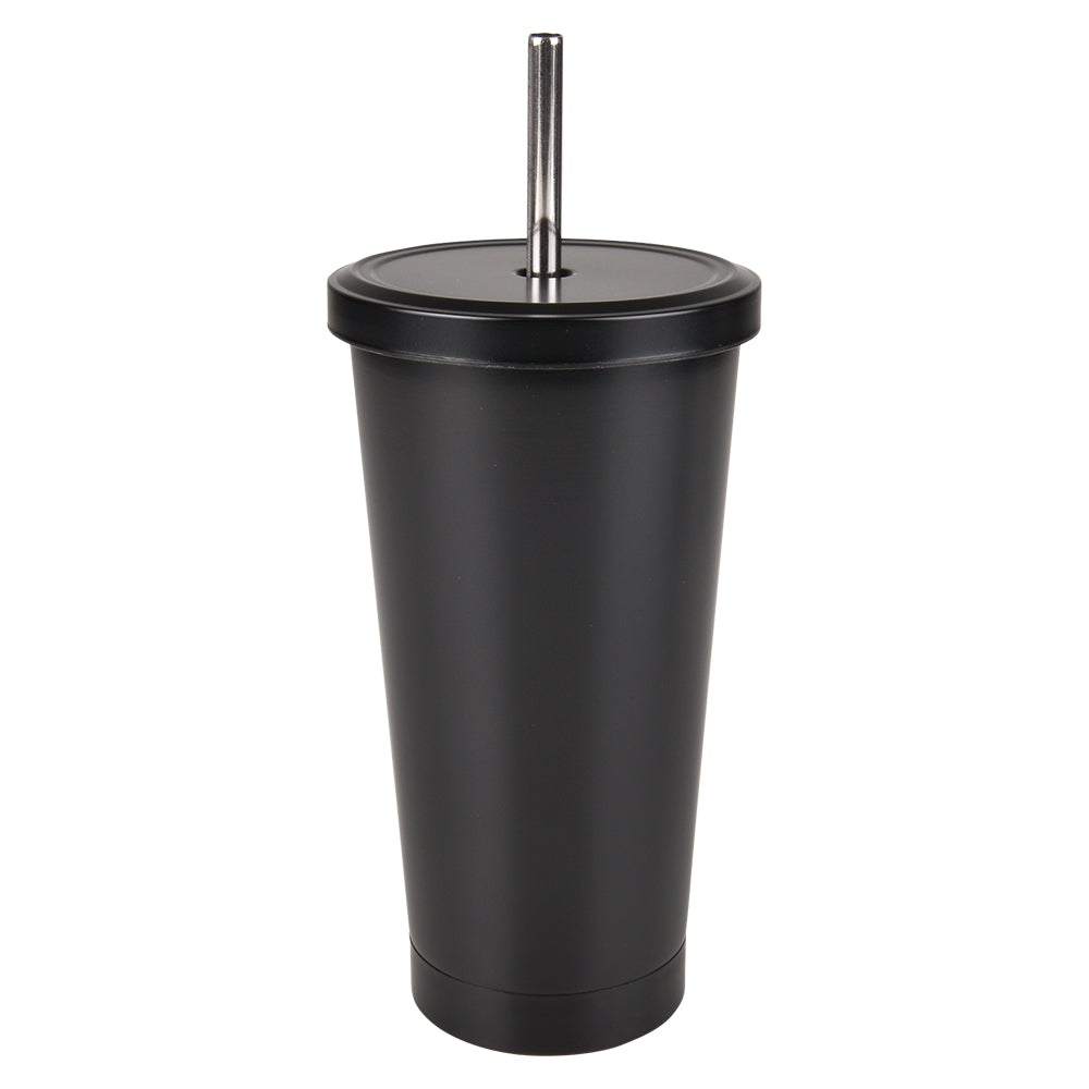 Double Wall Tumbler 17 Oz Black Matte