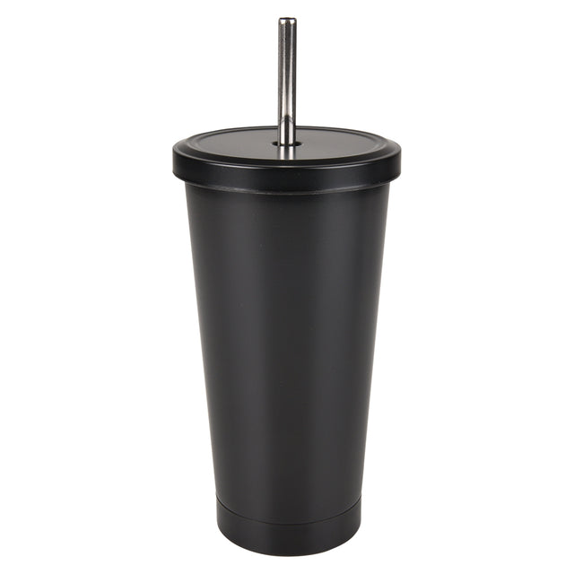 Double Wall Tumbler 17 Oz Black Matte
