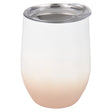 Stainless Wine Cup 12 Oz Ombre White