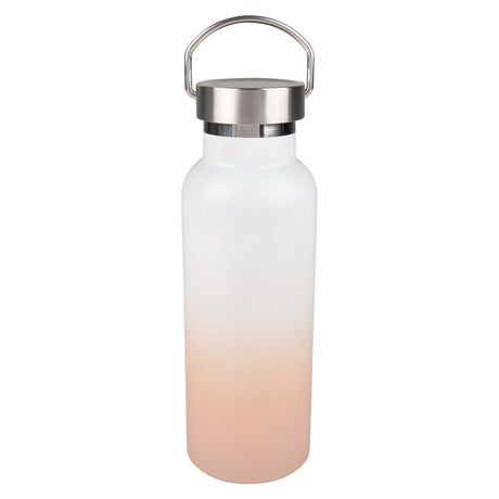 Stainless Bottle 17 Oz Ombre White And P