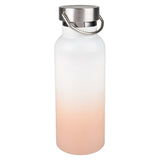 Stainless Bottle 17 Oz Ombre White And P