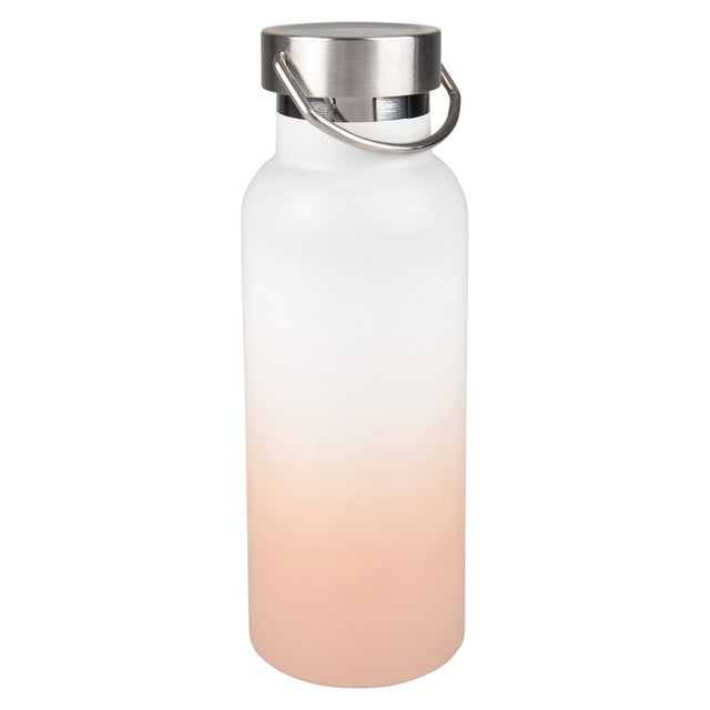 Stainless Bottle 17 Oz Ombre White And P