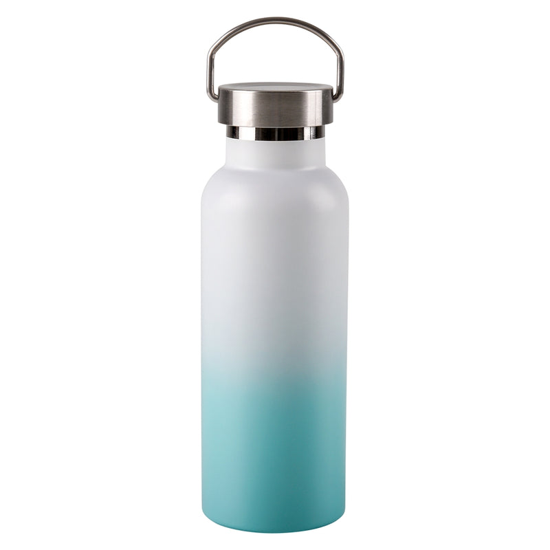 Stainless Bottle 17 Oz. Ombre White And T
