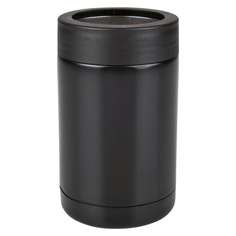 Can Cooler Double Wall Stainless Steel 5" Black