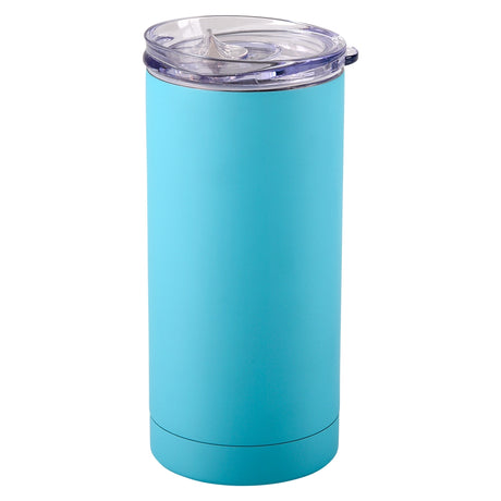 Slim Can Cooler Matte Turquoise