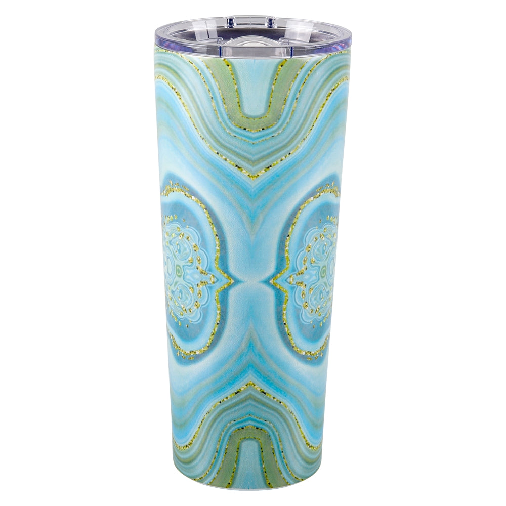 Stainless Vacuum Tumbler 24 Oz Retro Wrap