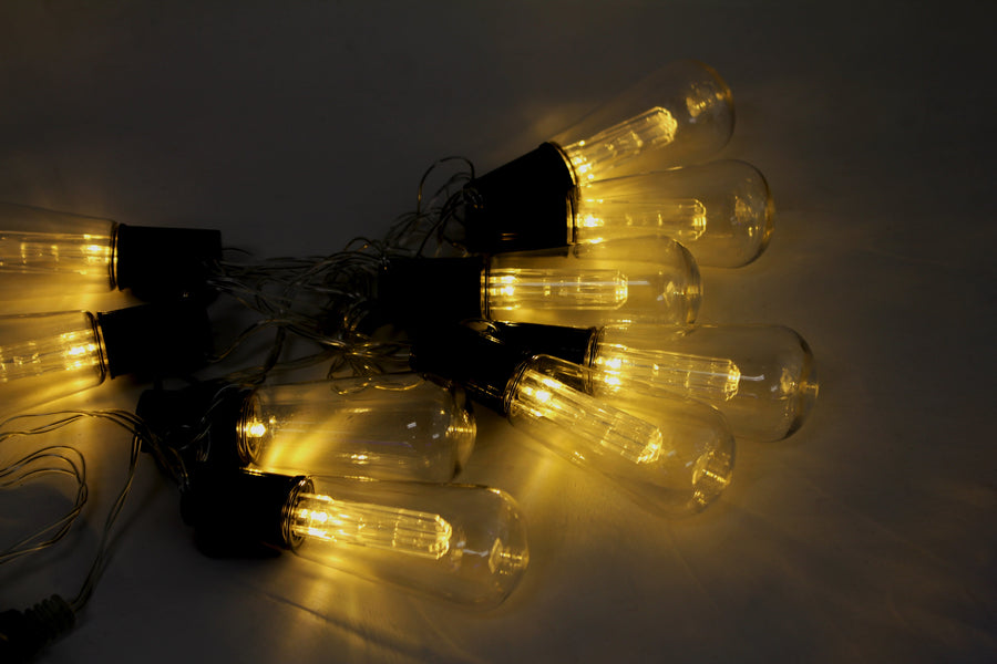 10 LED Outdoor String Lights Warm White