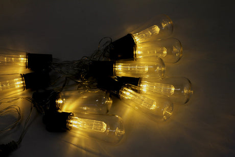 10 LED Outdoor String Lights Warm White