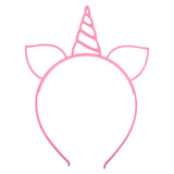 Unicorn Headband (3 Asst.) 8" (1 Doz)