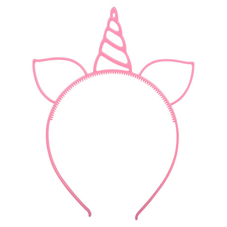 Unicorn Headband (3 Asst.) 8" (1 Doz)