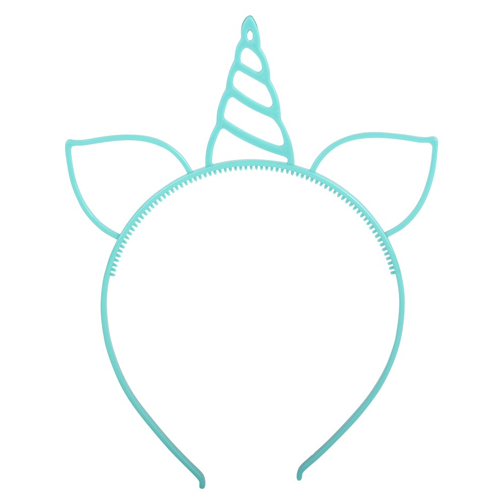 Unicorn Headband (3 Asst.) 8" (1 Doz)