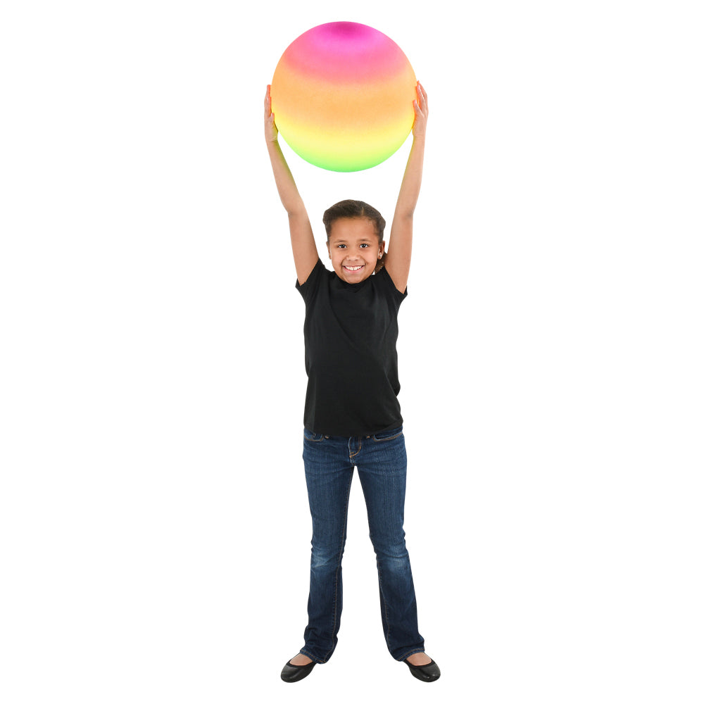 Playground Ball Neon Rainbow 16"