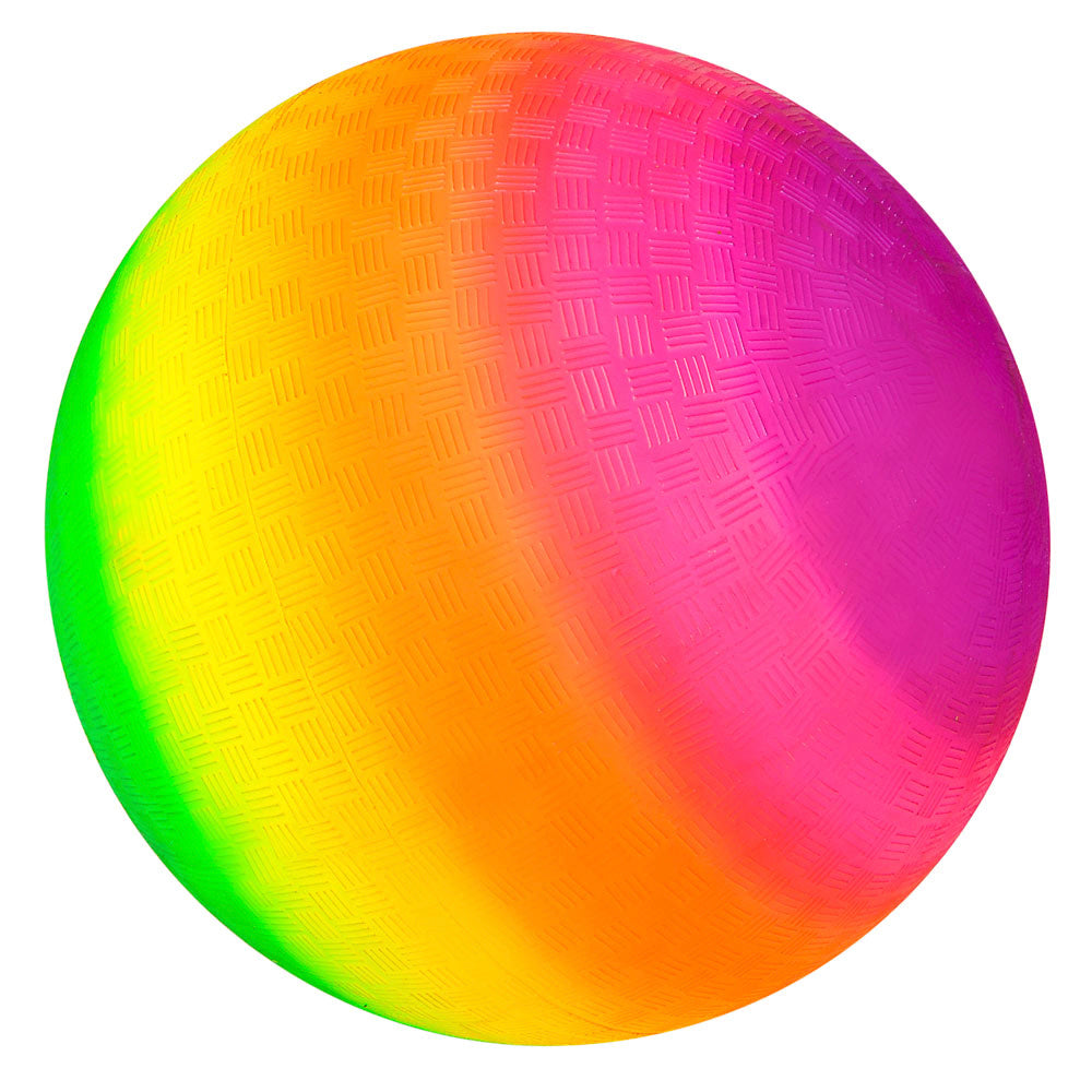 Playground Ball Neon Rainbow 16"