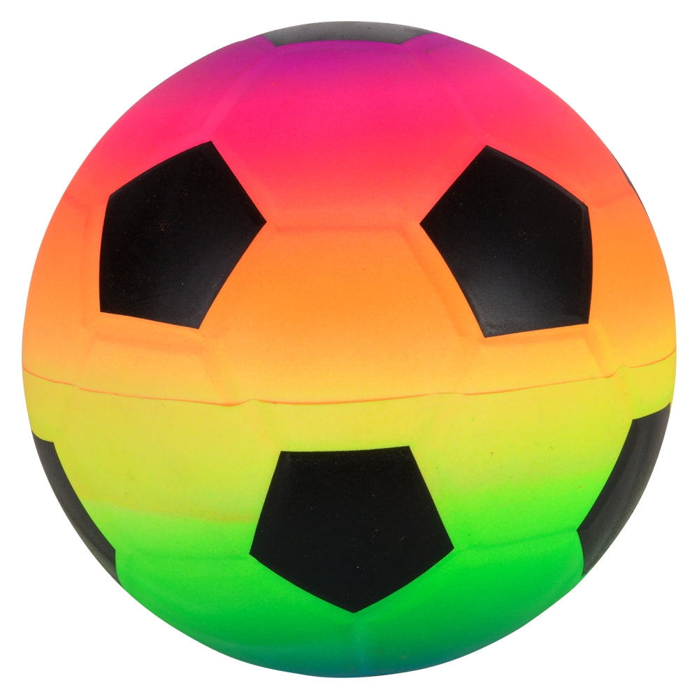 Rainbow Sports Ball 5" Assortment (1 DZ)