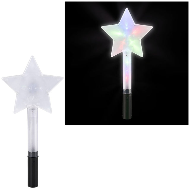 Light-Up Star Wand 13.25" (1 DZ)