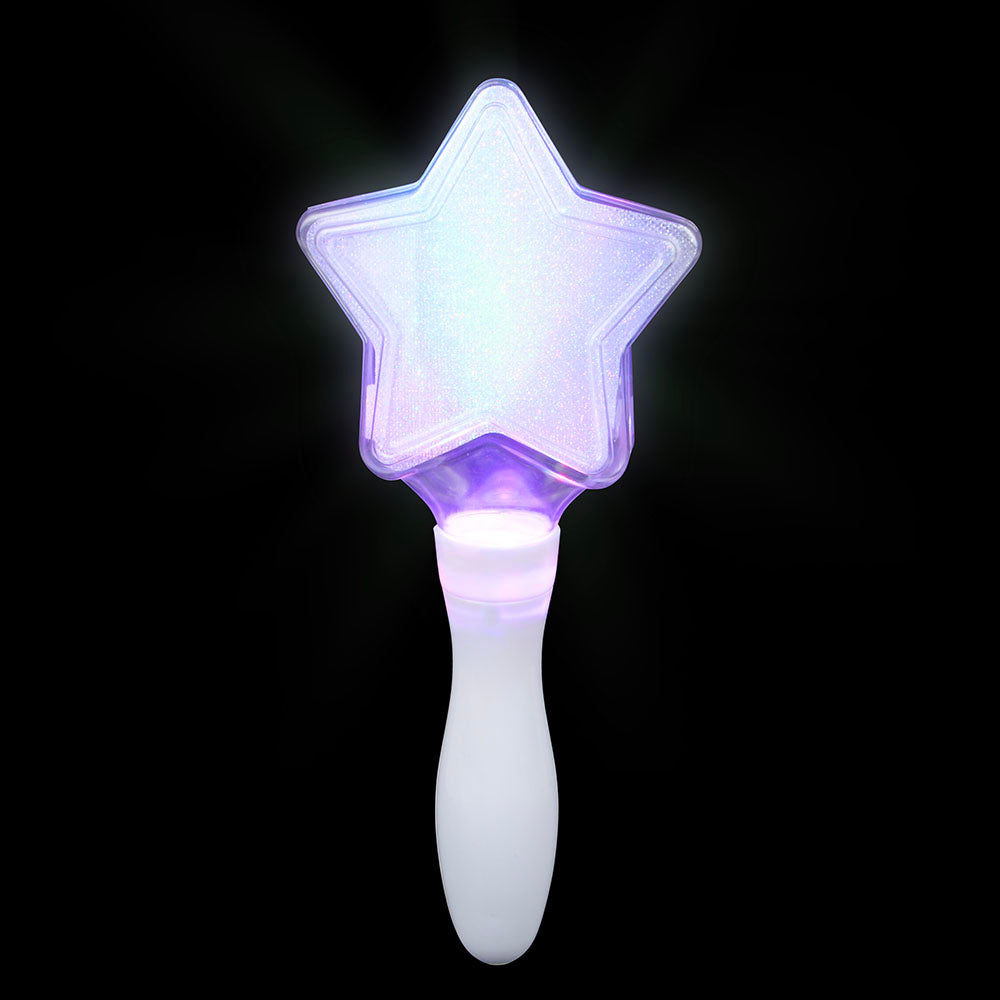 Light-Up Color Changing Star Wand 9.25"