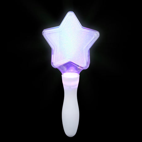 Light-Up Color Changing Star Wand 9.25"