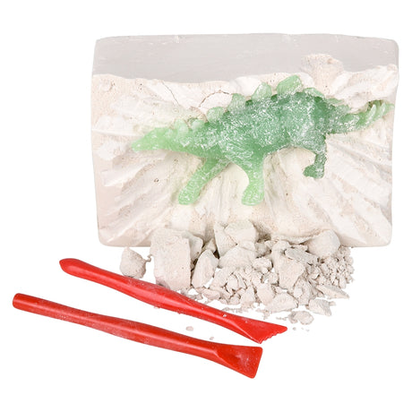 Glow In The Dark Dinosaur Dig Set 7" (6 Asst.)