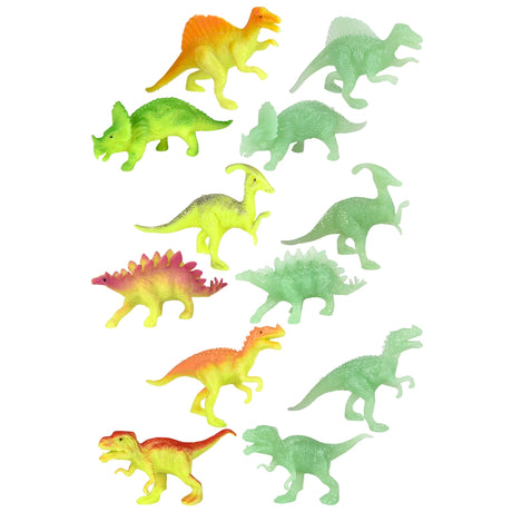 Glow In The Dark Dinosaur Dig Set 7" (6 Asst.)