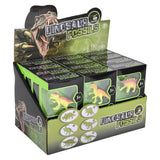 Glow In The Dark Dinosaur Dig Set 7" (6 Asst.)