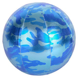 Metallic Camo Fabric Ball 9" (3 Assorted)