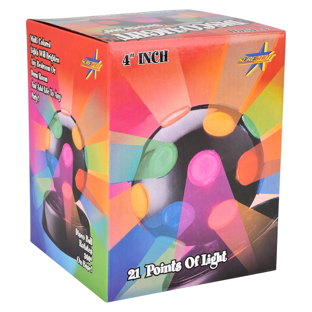 Disco Ball Standing Light (4" Diameter)