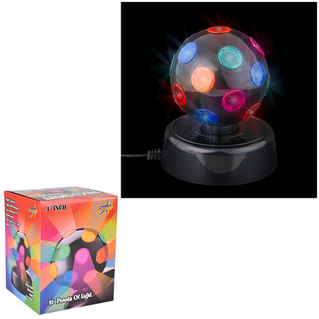 Disco Ball Standing Light (4" Diameter)