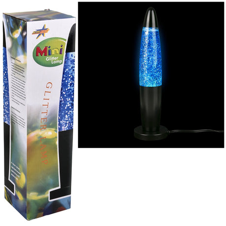 Mini Sparkle Lamp 12.5" Blue