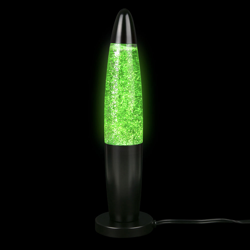 Mini Sparkle Lamp 12.5" Green